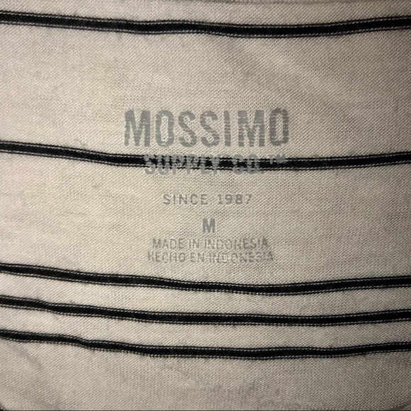 MOSSIMO Striped V-Neck Tee - Picture 2 of 2